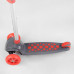 Дитячий самокат Best Scooter LK-52003. Підсвічування деки, коліс та дисків, PU колеса, знімне кермо. Червоний