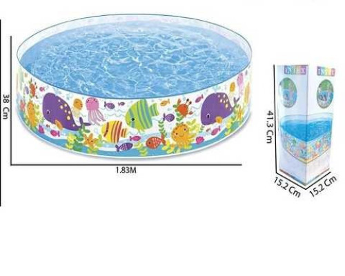 Круглий каркасний басейн Intex 56452 
