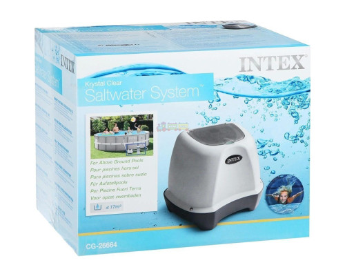 Насос з хлоргенератором Intex 26664 для басейнів до 17413л