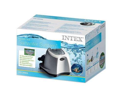 Хлоргенератор Intex 26668, 65 Вт, продуктивність 5 г/год – система електролізу для басейну