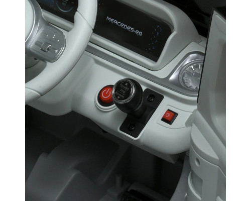 Дитячий електромобіль джип Mercedes Bambi Racer JJ2088EBLR-11(4WD). Сірий