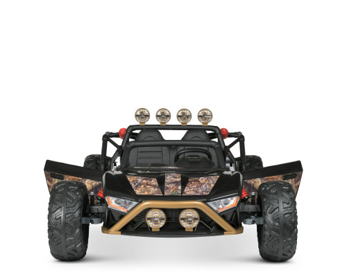 Дитячий електромобіль Баггі Bambi Racer JS3168EBLR-18(24V), двомісний. Чорний камуфляж