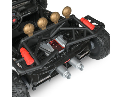 Дитячий електромобіль Баггі Bambi Racer JS3168EBLR-18(24V), двомісний. Чорний камуфляж