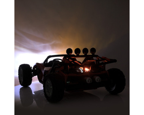Дитячий електромобіль Баггі Bambi Racer JS3168EBLR-3 (24V), двомісний. Червоний