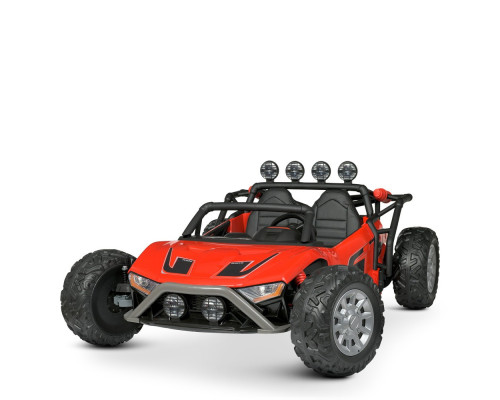 Дитячий електромобіль Баггі Bambi Racer JS3168EBLR-3 (24V), двомісний. Червоний