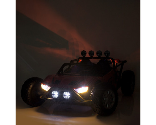 Дитячий електромобіль Баггі Bambi Racer JS3168EBLR-3 (24V), двомісний. Червоний