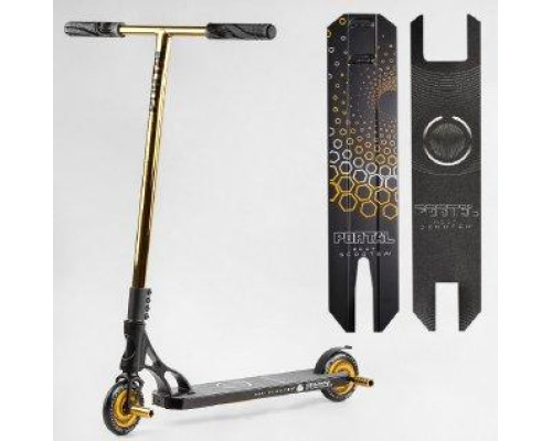 Самокат трюковий Best Scooter PL-91977 HIC-система з принтом
