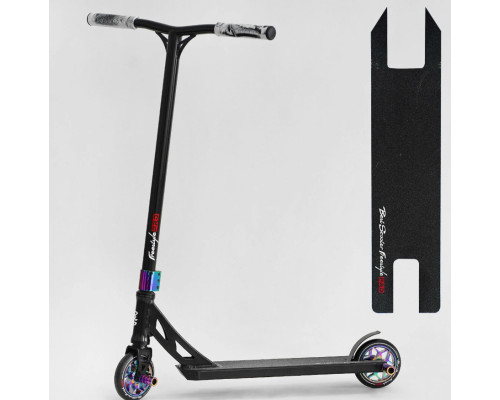 Самокат трюковой N- 43005 Best Scooter HIC-система з принтом